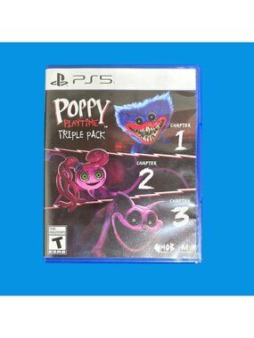 PS5 Poppy Playtime Triple Pack – Chapters 1–3 – Sony PlayStation 5 Game